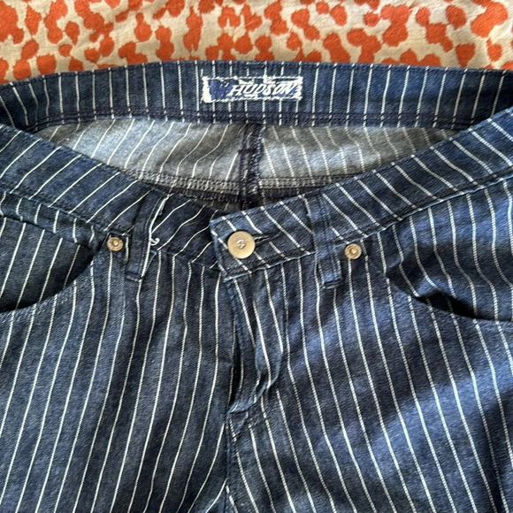Hudson blue pinstripe denim jeans size 27 - Picture 6 of 12